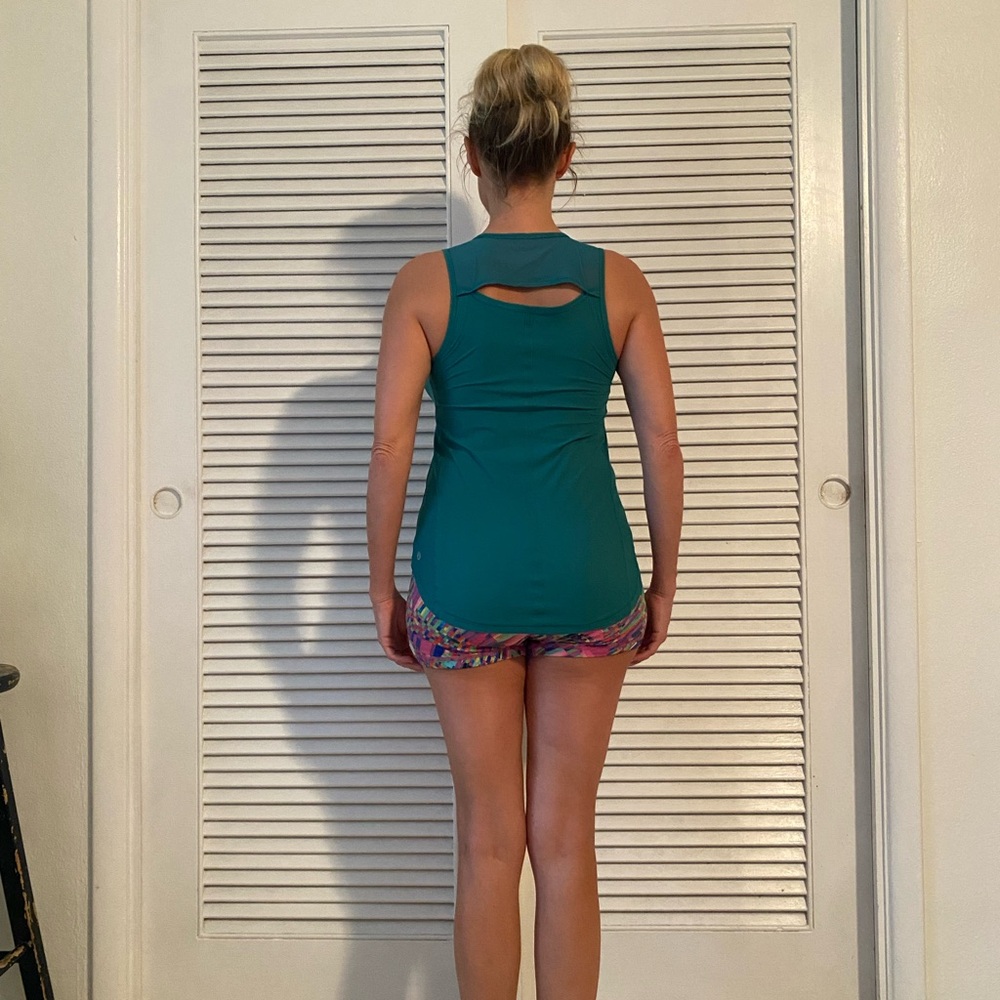 Lululemon Athletica Turquoise Tank Top